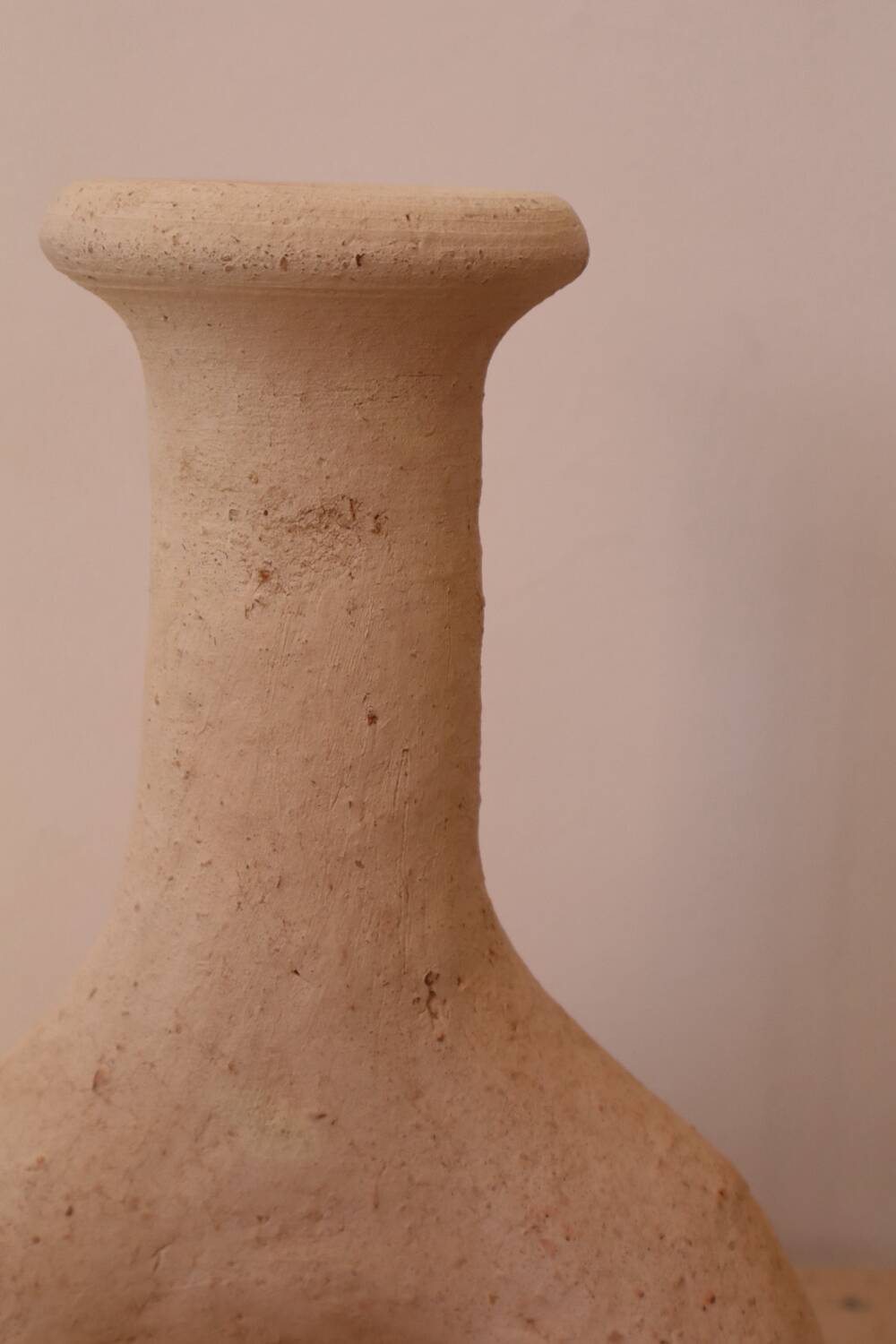 Raw tamegroat wabi sabi pottery sculpture