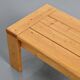 Pine coffee table Les Arcs, circa 1970