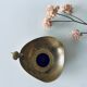 Old brass candlestick