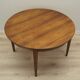Round rosewood table, Danish design, 1970s, production: Denmark