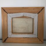 Tableau, Peinture, Cabanon en forêt, Irène CAFIERI, Années 1960