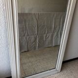 Large old mirror "in its juice" 89x155cm
