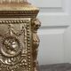 Antique Large Cassolette Lamp Empire Greek Roman Gilded Wood 19th Century 60