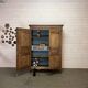 Norman wedding cabinet in raw oak 19th century