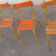 Set de 4 chaises de terrasse bistrot Champigneulles