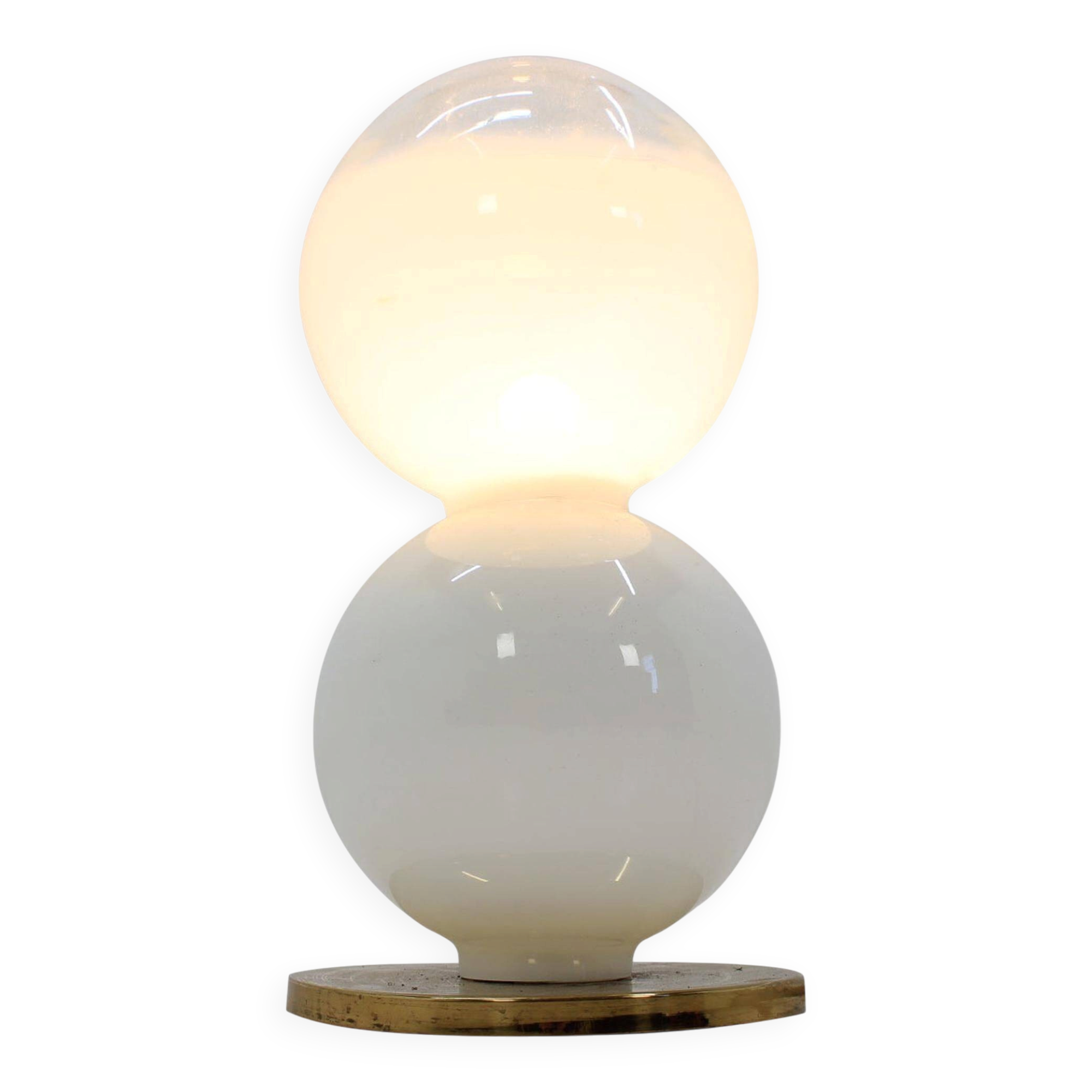 Design Hotel Midcentury Art Glass Floor Lamp, 1960s