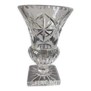 Vase Médicis en cristal taillé