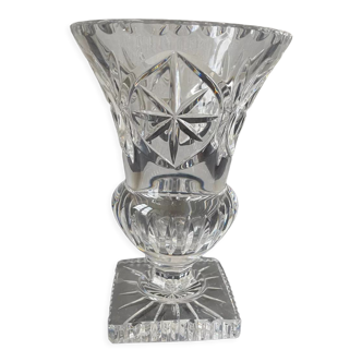 Vase Médicis en cristal taillé