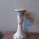 Candlestick candle holder signed Fitzpatrick Forgotten earthenware from Gascony