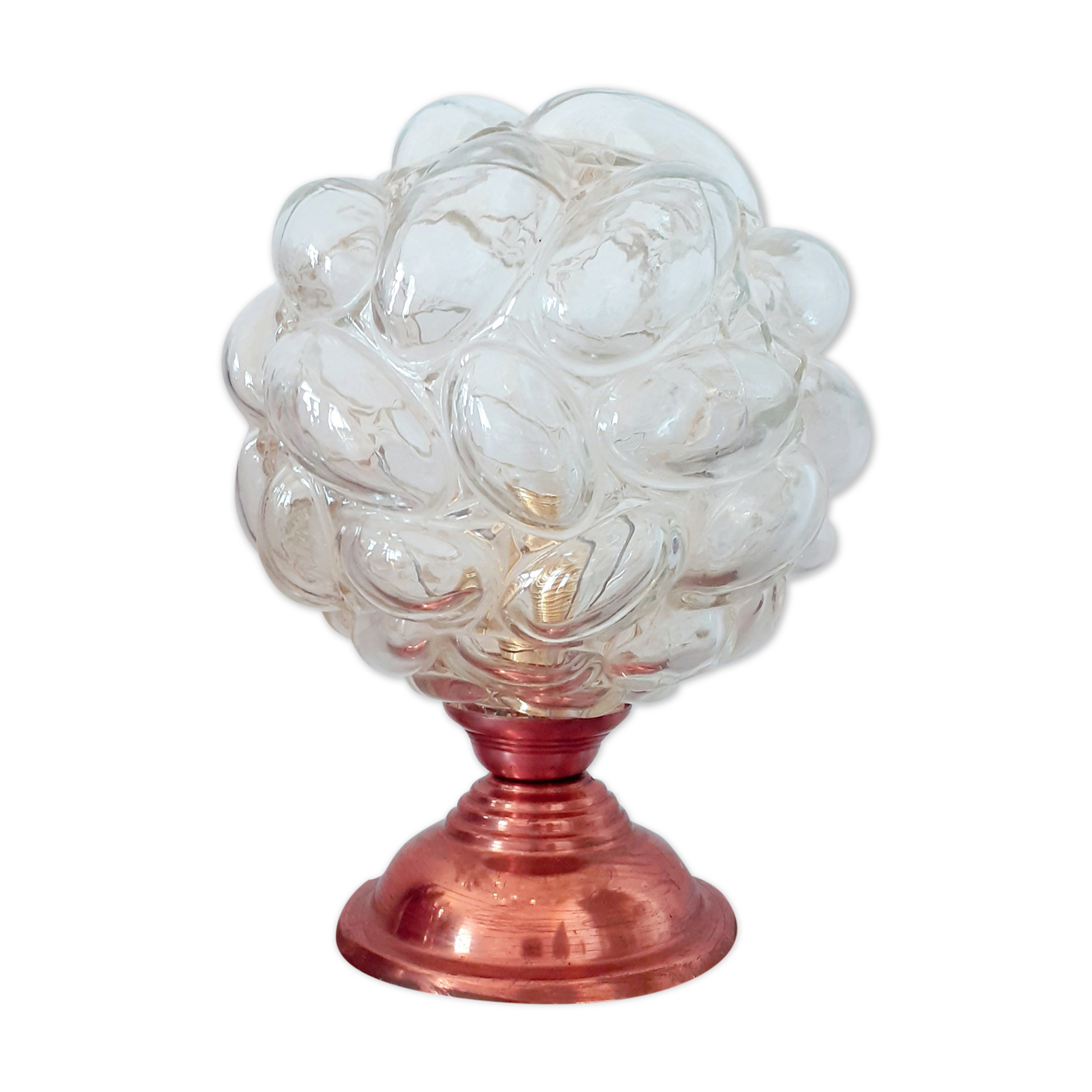 Table lamp, bubble globe 60s