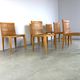 Aro dining chairs by Chi Wing Lo for Giorgetti, Italy - set of 6