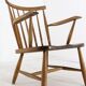 Vintage Dutch design spindle chair