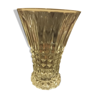 Thick glass vase