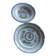 Deux assiettes XIXème en faïence