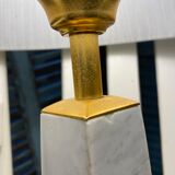 Marble obelisk lamp