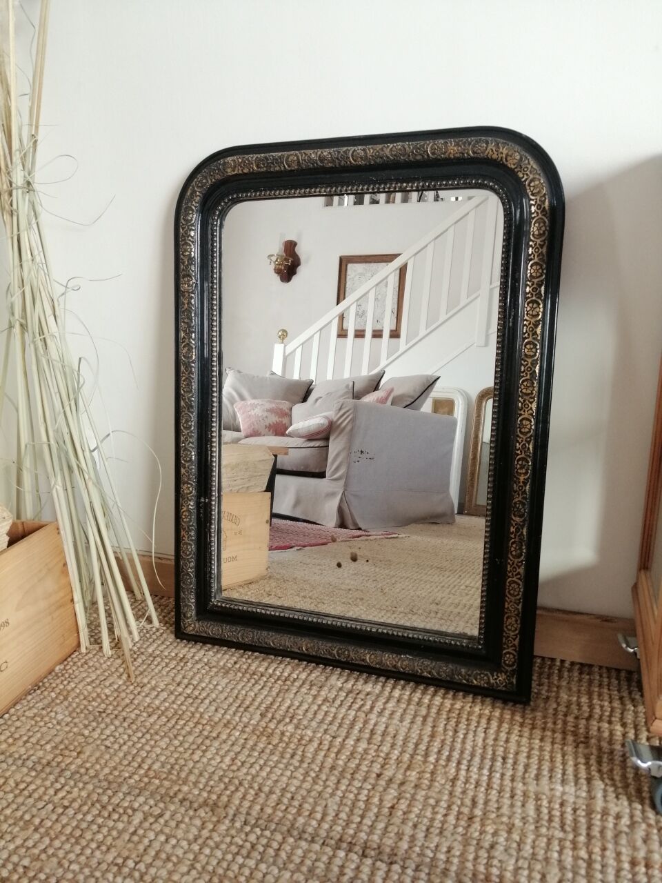 Mirror Louis Philippe Naoléon III era - 80x60cm