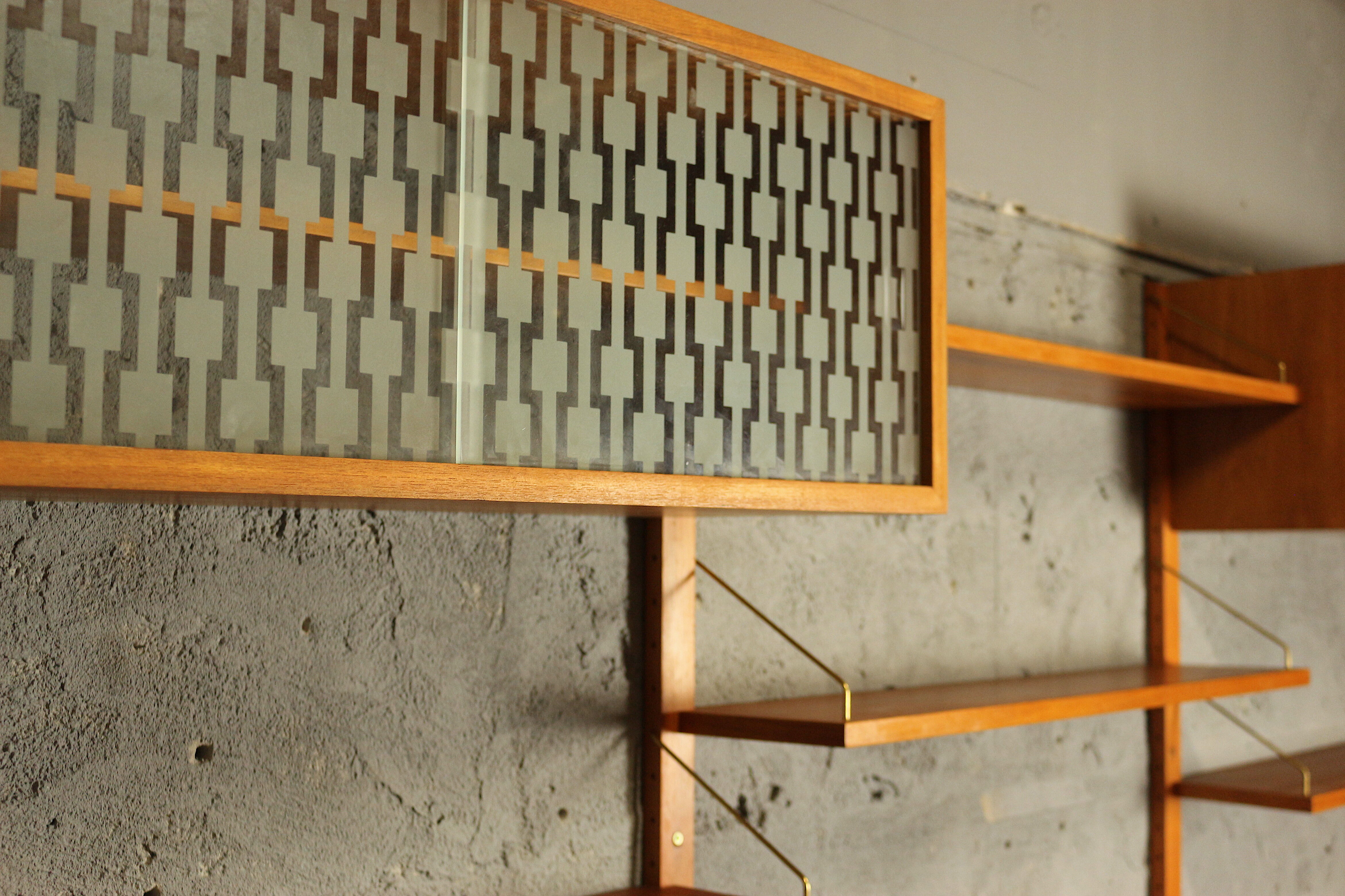 Mid Century Wall Unit by Rival Brødrene Jåtog Mobelfabrik, Norway 1960's