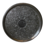 English trophy silver metal tray