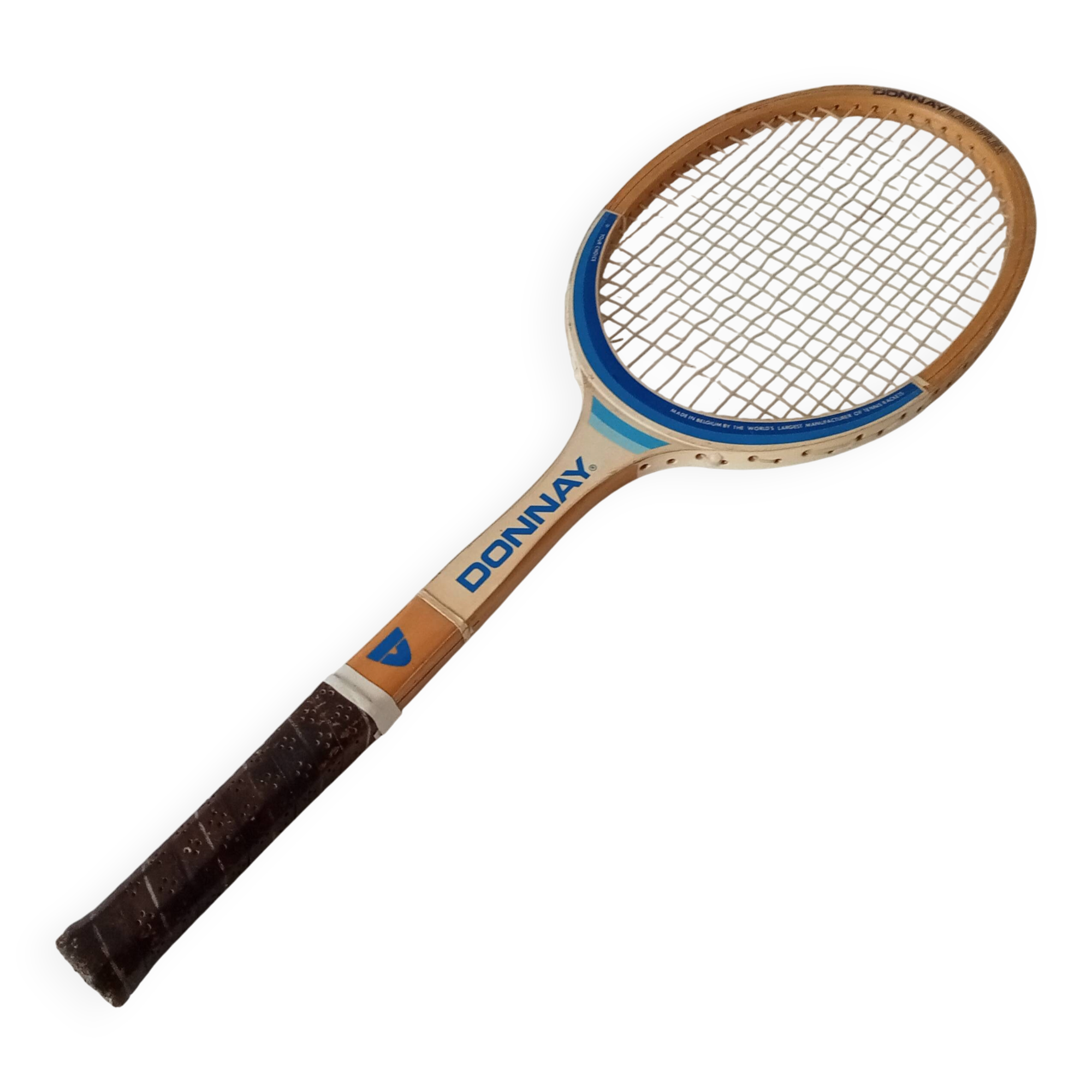 Vintage wooden tennis racket Donnay Ladyflex