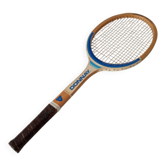 Vintage wooden tennis racket Donnay Ladyflex