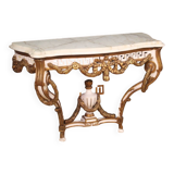Console laquée et peinte en style Louis XV