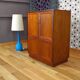 Scandinavian TV cabinet Scandinavian vintage teak 1970
