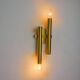Tubular wall lamp by Maison Sciolari, 2 lights, Italy, 1970