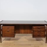 Mid-Century Rosewood Freestanding Desk Model 207 by Arne Vodder for Sibast,