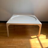 Table basse fibre de verre Marc Berthier