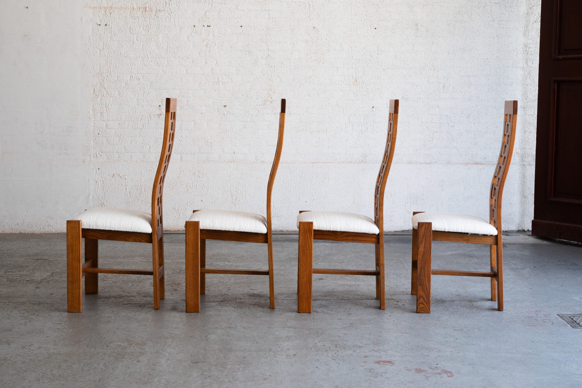 Ensemble de 4 chaises de salle à manger par Maison Regain