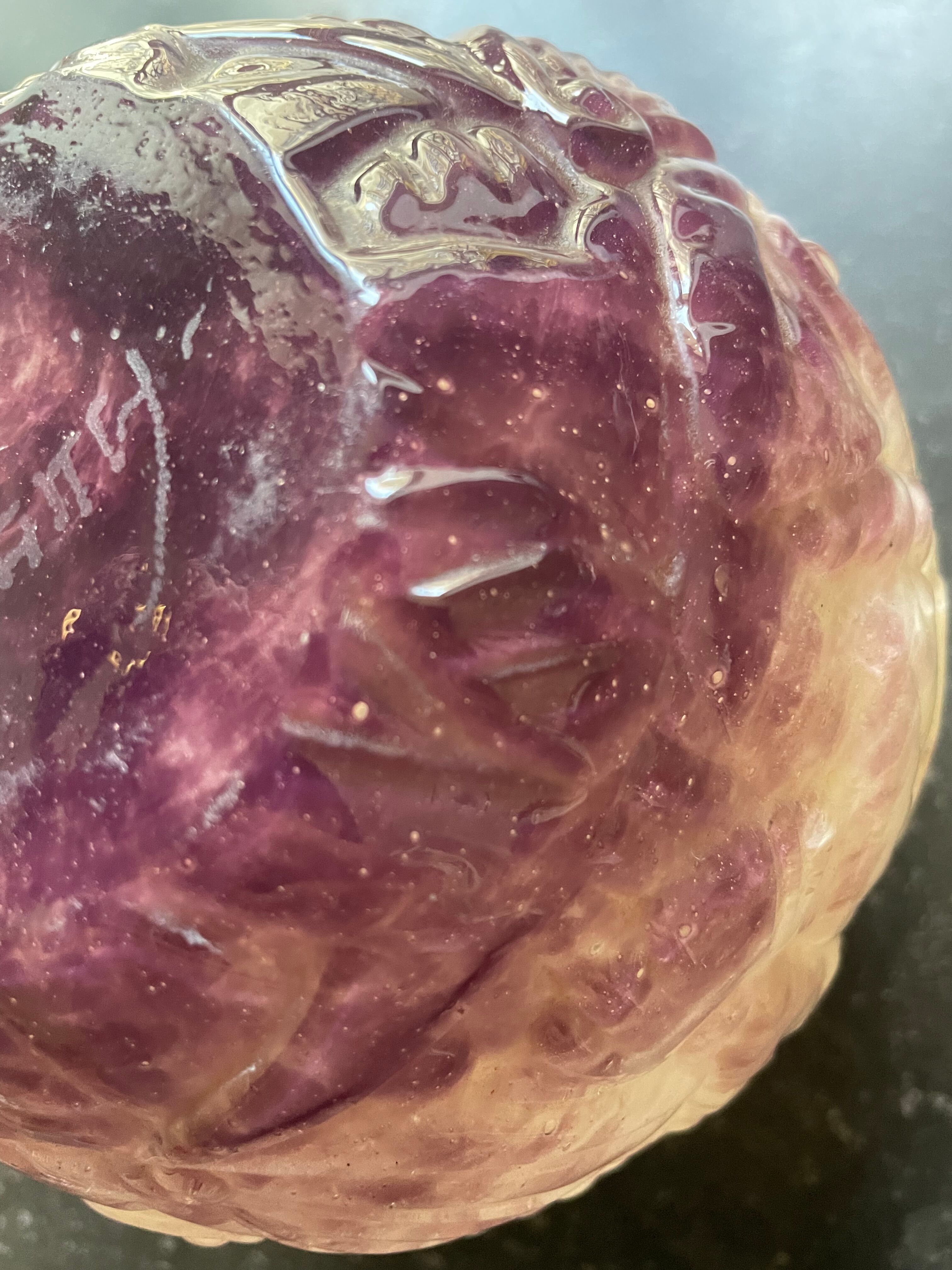 Vase ball André Delattre, Nancy, art deco