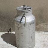 Pot à lait grand modele tout alu