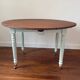 Table ronde en acajou