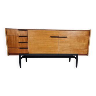 Commode in Walnut by Francisek Mezulanik for Up Zavody, 1960s