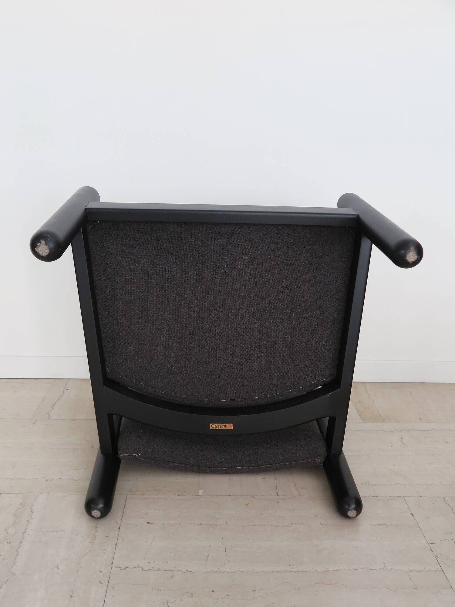 Italian Carimate armchair designed by Vico Magistretti for Cassina  1960s