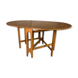 Teak flap table Scandinavian style