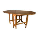 Teak flap table Scandinavian style
