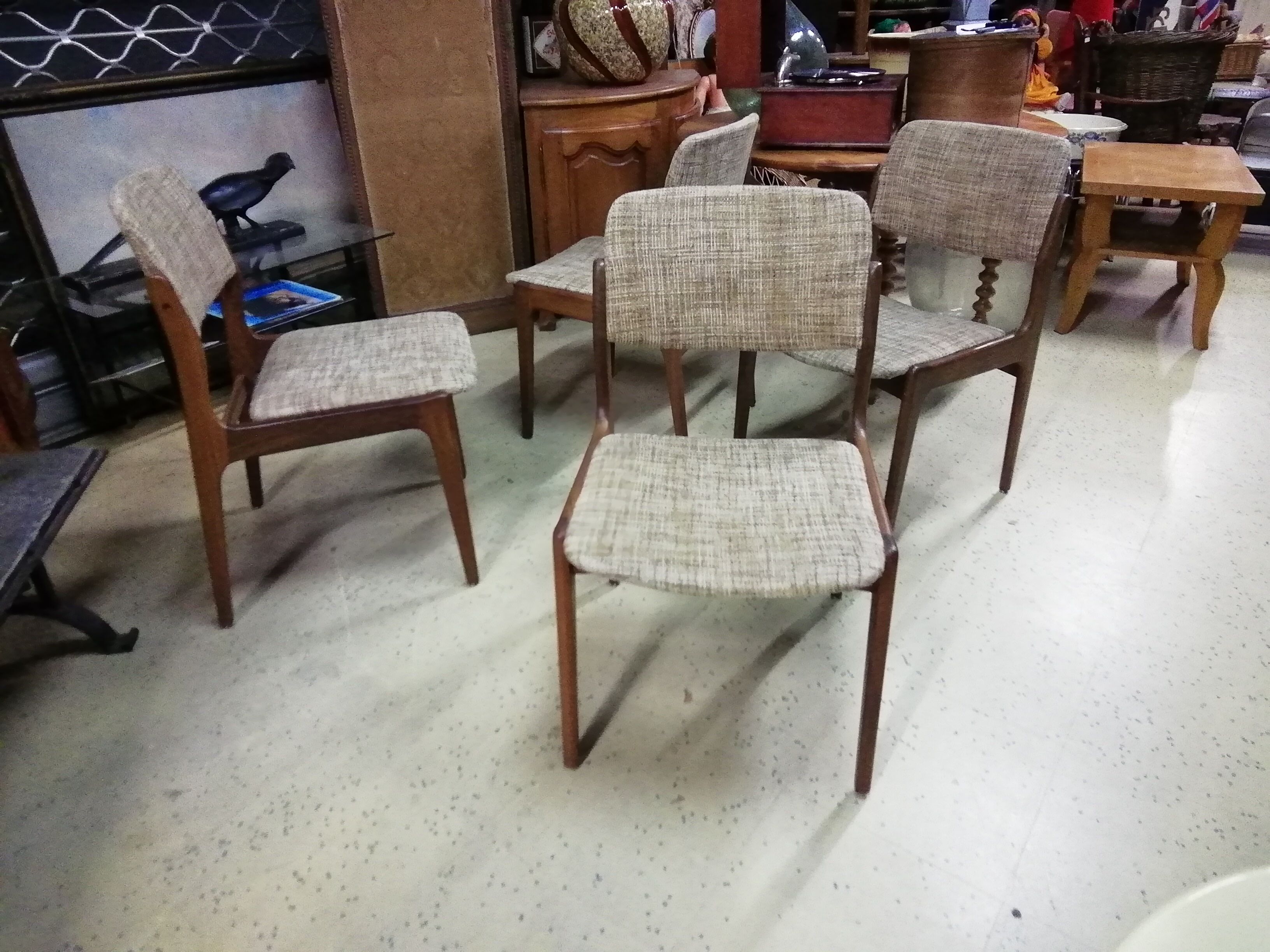 Scandinavian teak chairs