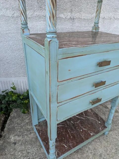 Unusual turquoise furniture