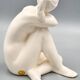 Ceramic Woman Figure, Jihokera Bechyně, 1960s Czechoslovakia