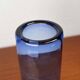 Vase en verre bleu de la série Labrador danoise par Per Lütken pour Holmegaard, années 1950