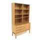 Scandinavian oak bookcase, Marian Grabinski, Möbel-Ikea, Sweden, 1960