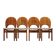 Set of four teak chairs, Danish design, 1960s, designer: Niels Koefoed, man
