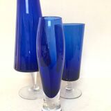 Coupe bleue verre Murano, 1970