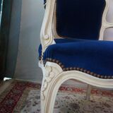 Armchair and chair style Louis XV