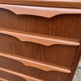 Danish teak chest of drawers for Trekanten 1960's, Denmark