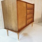 Chest of drawers with 1 door and 4 drawers
