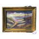 Vintage Moody Impressionist Oil Landscape Painting