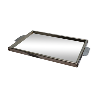 Metal mirror tray