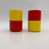 4 vintage egg cups, Sitap France, 1970s